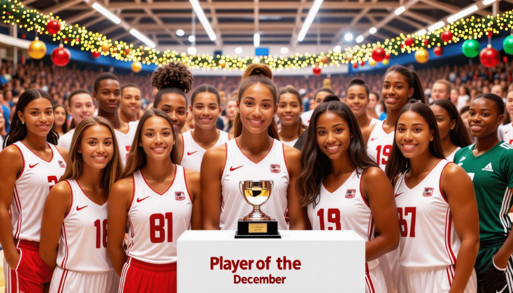 découvrez les candidates exceptionnelles en lice pour le titre de joueuse du mois de décembre. célébrons leurs talents, performances remarquables et contributions à leur équipe dans un mois riche en émotions sportives.