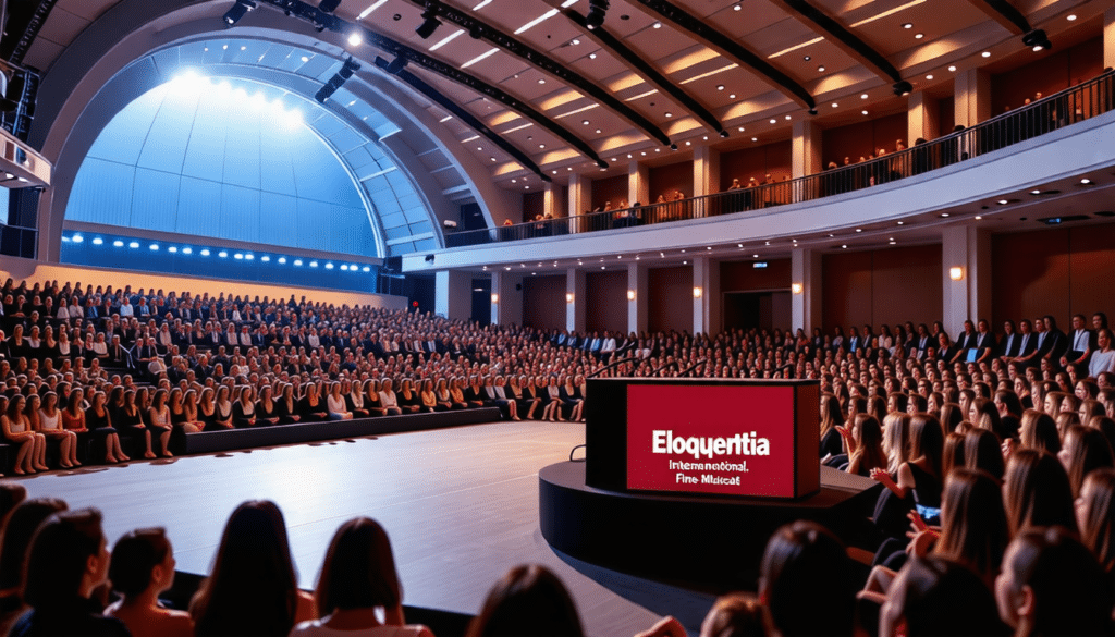 participez à un événement exceptionnel lors de la finale internationale eloquentia 2025, qui se tiendra à la seine musicale à boulogne-billancourt. assistez à des performances captivantes et découvrez les futurs grands de l'éloquence. ne manquez pas cette célébration unique de la passion oratoire et de la créativité!