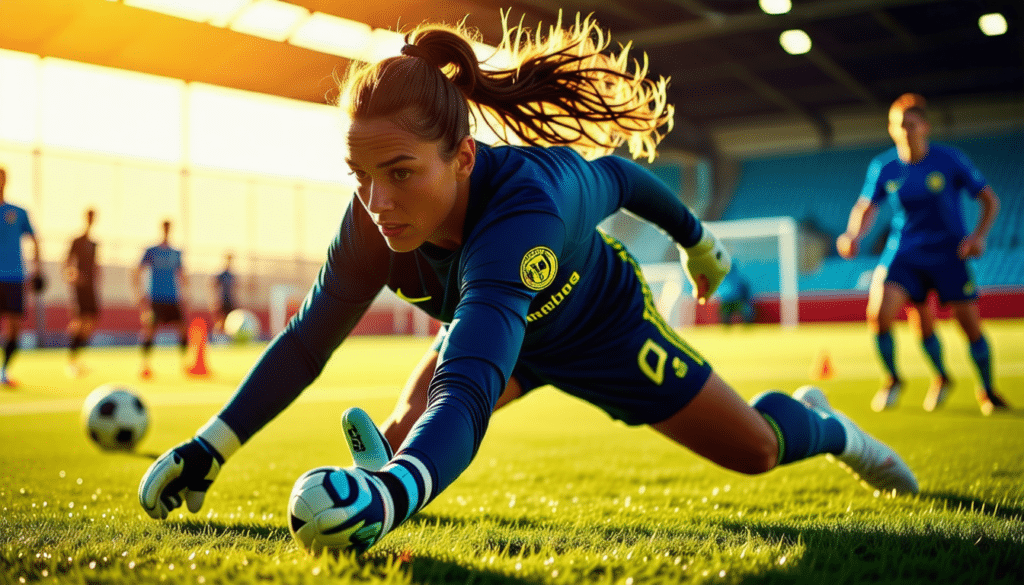 découvrez les coulisses de l'entraînement de nos gardiennes ! plongez dans leur préparation physique et mentale, les techniques spécifiques qu'elles maîtrisent, et suivez leur parcours vers l'excellence. un aperçu inspirant pour les passionnés de football et de sport féminin.