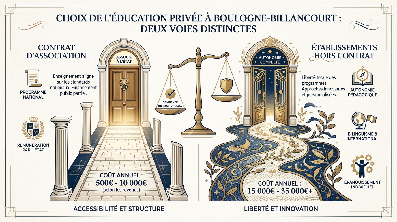 Écoles privées à Boulogne-Billancourt : le guide des parents