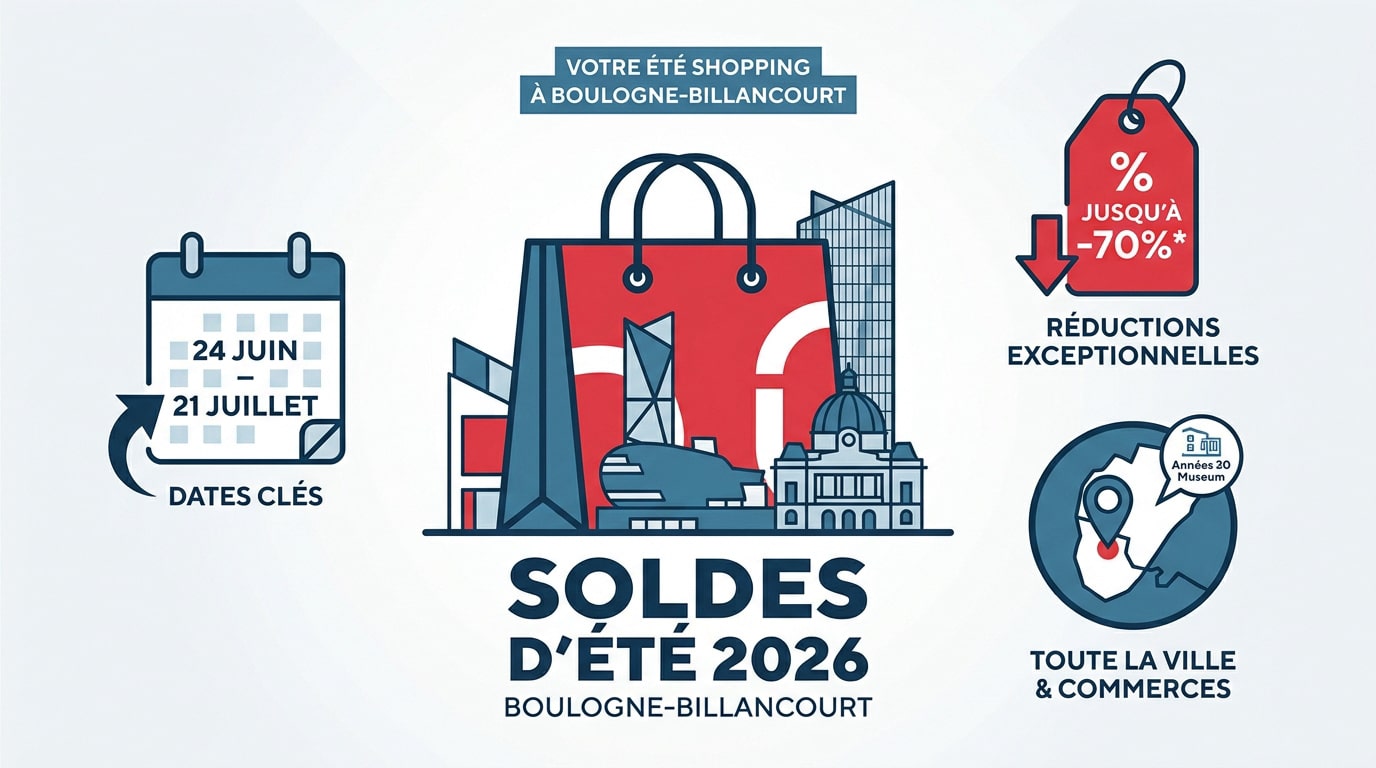 Vitrines en soldes à Boulogne-Billancourt