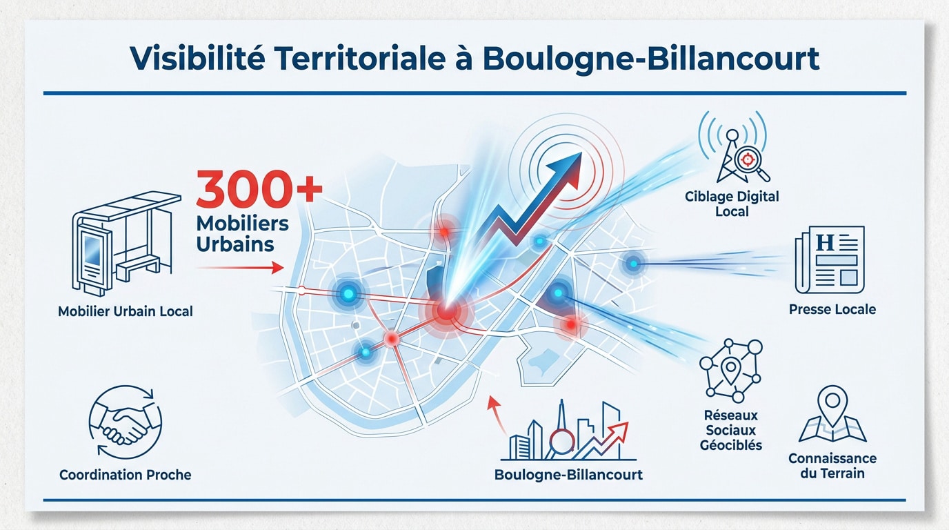Campagne de publicité locale efficace à Boulogne-Billancourt