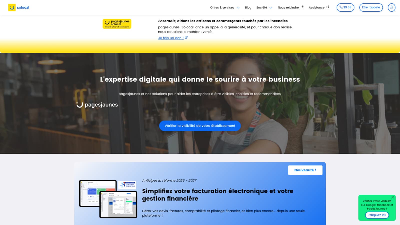 Solocal : le pilier de la visibilité locale