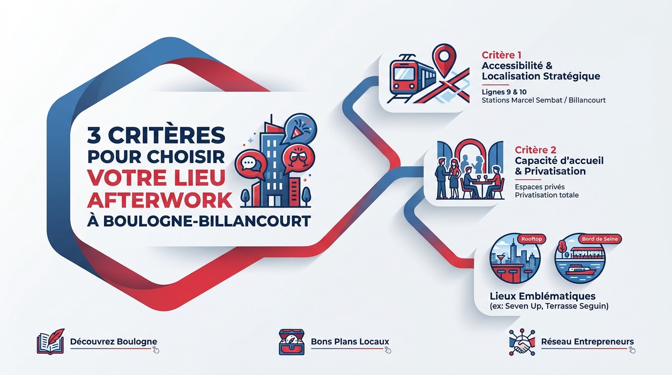 Terrasse de bar pour afterwork à Boulogne-Billancourt avec vue sur la Seine