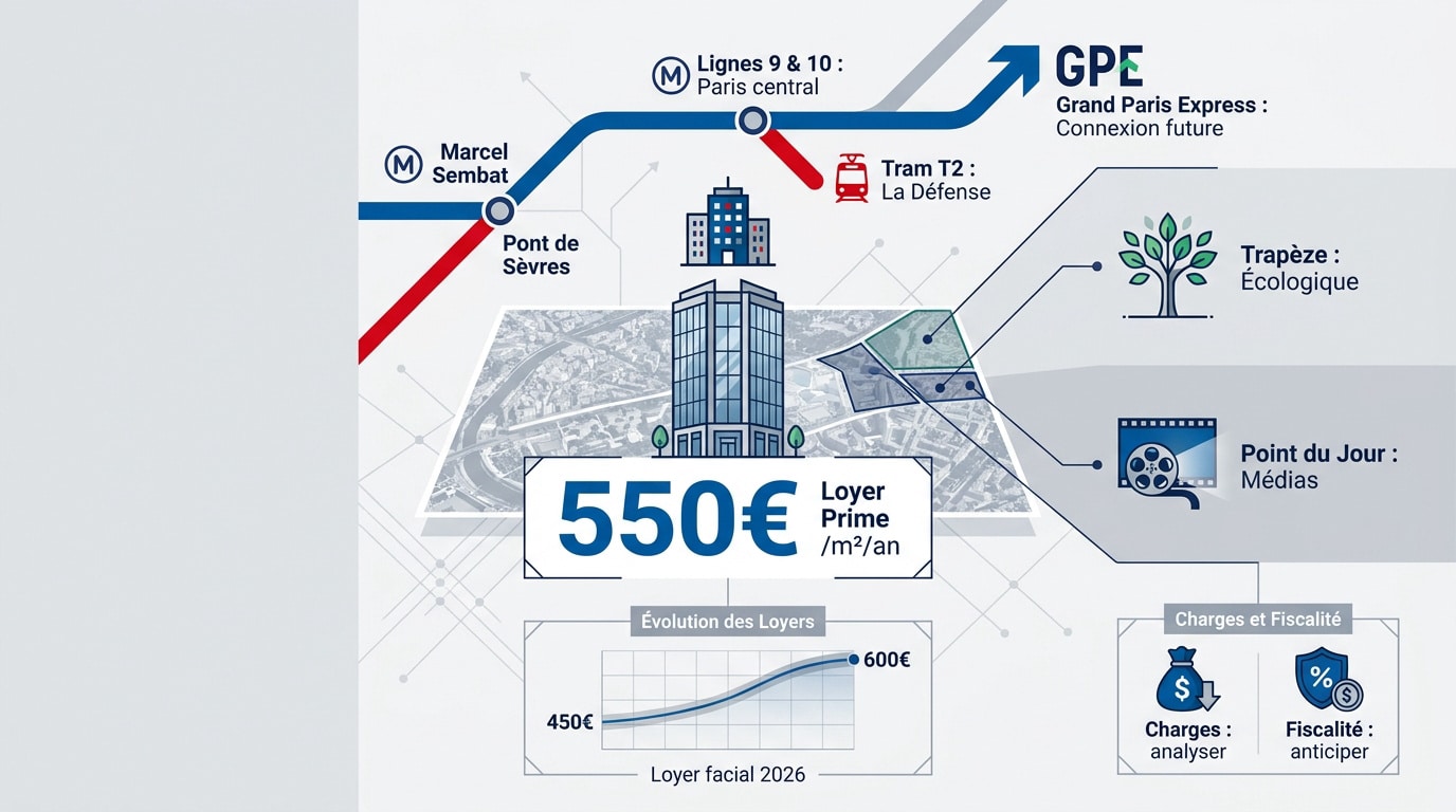 Analyse du marché immobilier de bureaux à Boulogne-Billancourt pour 2026