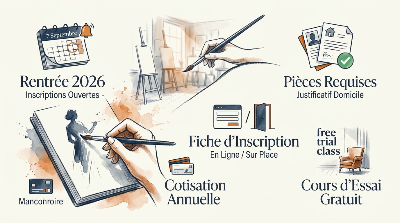 Atelier de dessin à Boulogne-Billancourt avec chevalets et matériel artistique pour la rentrée 2026