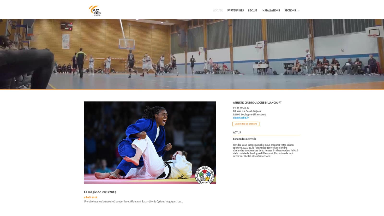 Panorama de l'offre locale : structures omnisports et associations