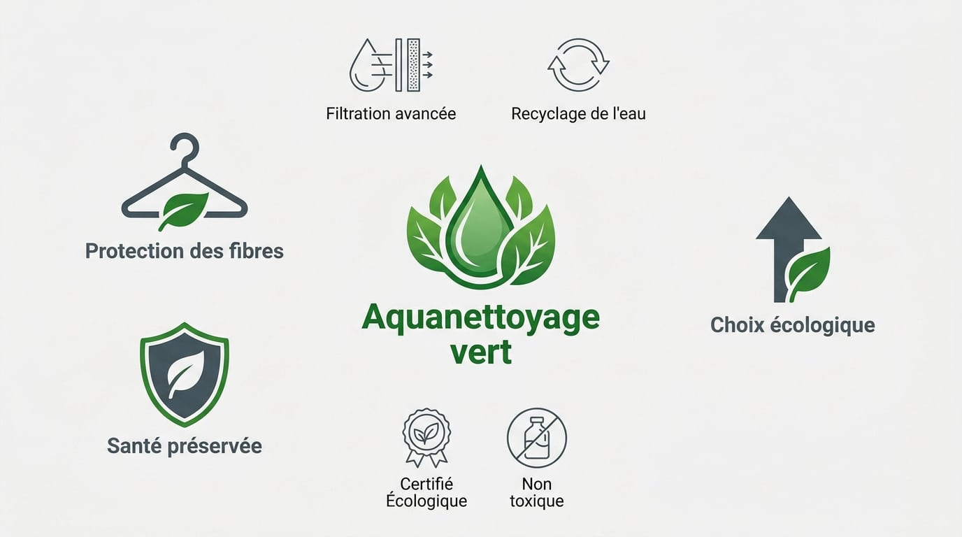 Machine d'aquanettoyage moderne dans un pressing écologique à Boulogne-Billancourt